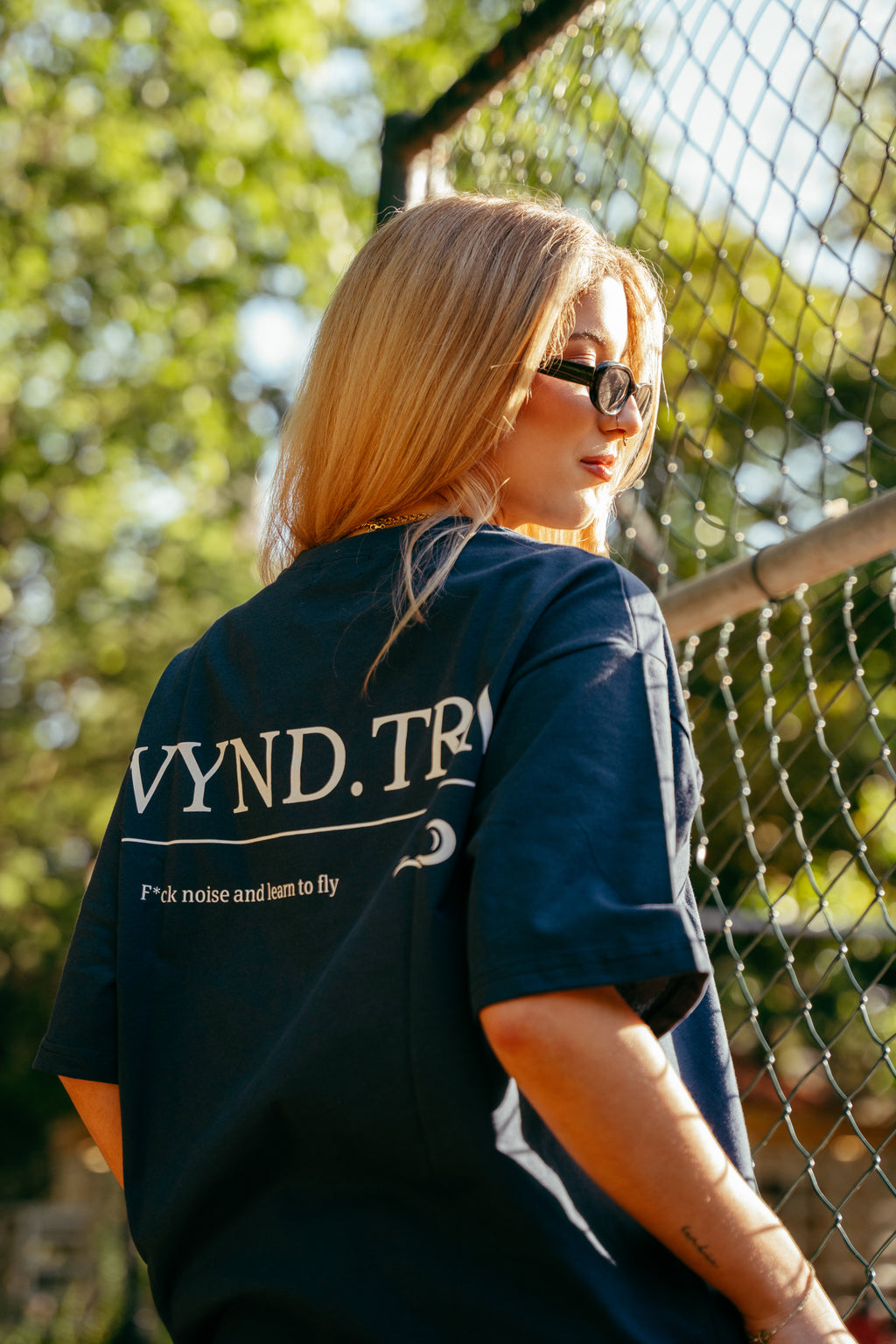 T-SHIRT - F*CK NOISE AZUL