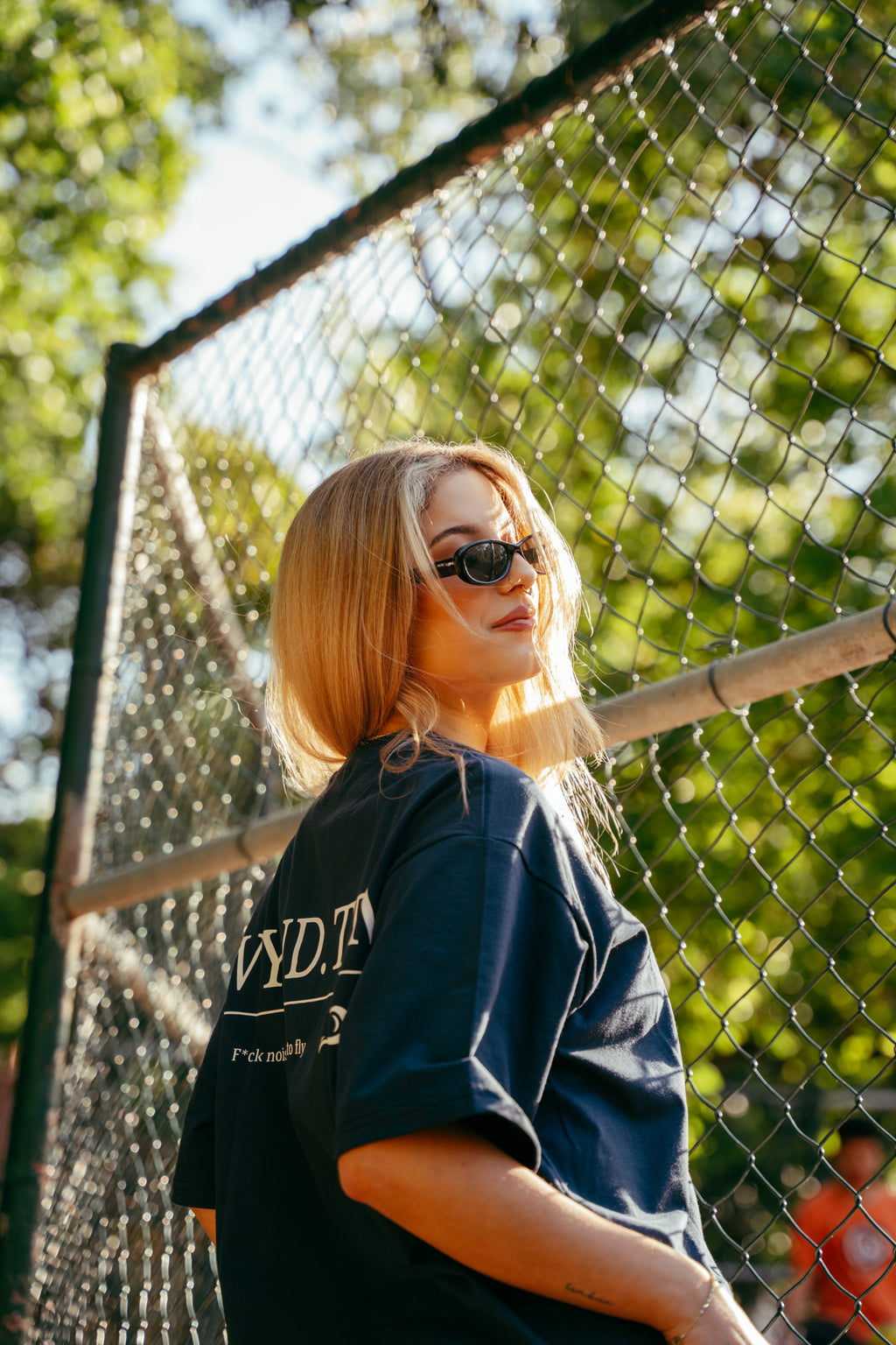 T-SHIRT - F*CK NOISE AZUL