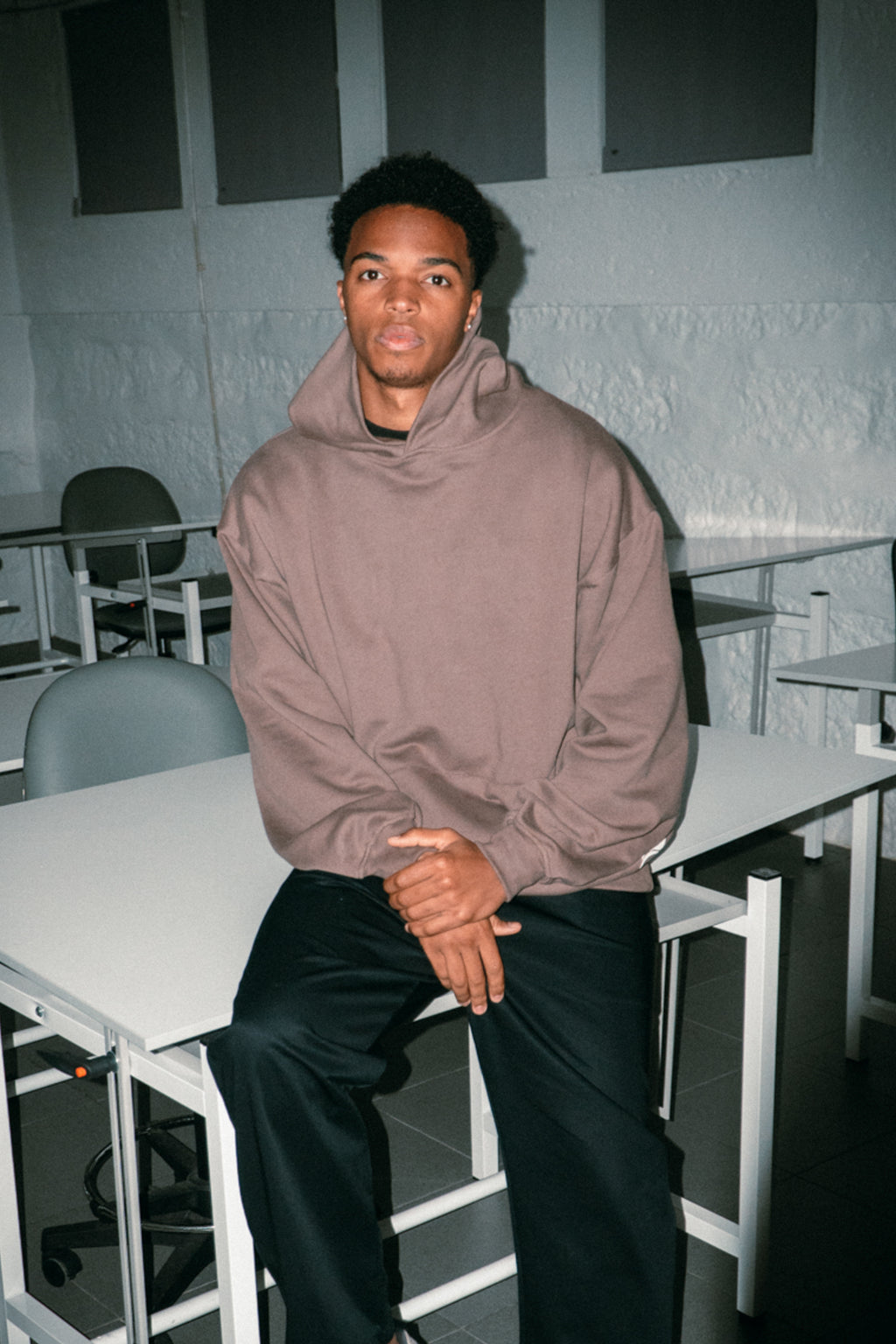 HOODIE - W CASTANHO