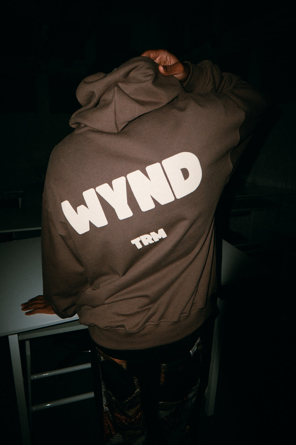 HOODIE - W CASTANHO